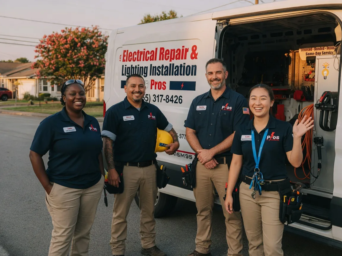 Licensed Electrician company in Cushing, TX